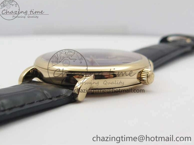 MIROTIME 0203 MoistureWicking Portofino Automatic RG IW356522 FKF 1:1 Best Edition Blue Dial on Black Croco Strap A 7109